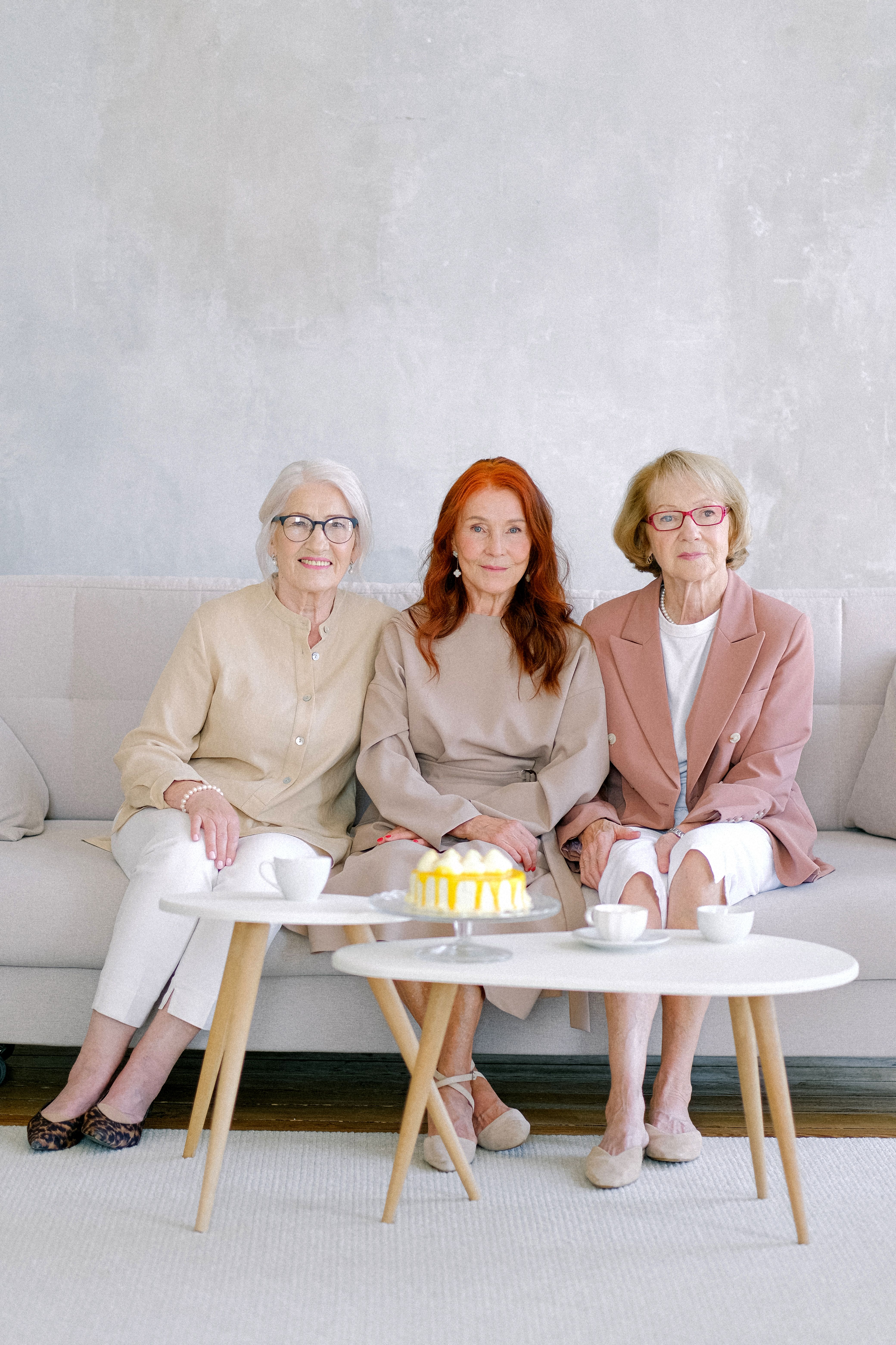 Caregiver supporting senior at home